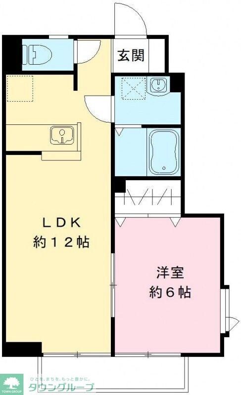ルミエールB棟(さいたま市南区)の物件間取画像