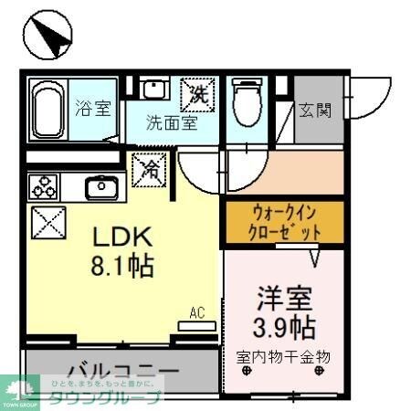 soavita(ソアヴィータ)の物件間取画像