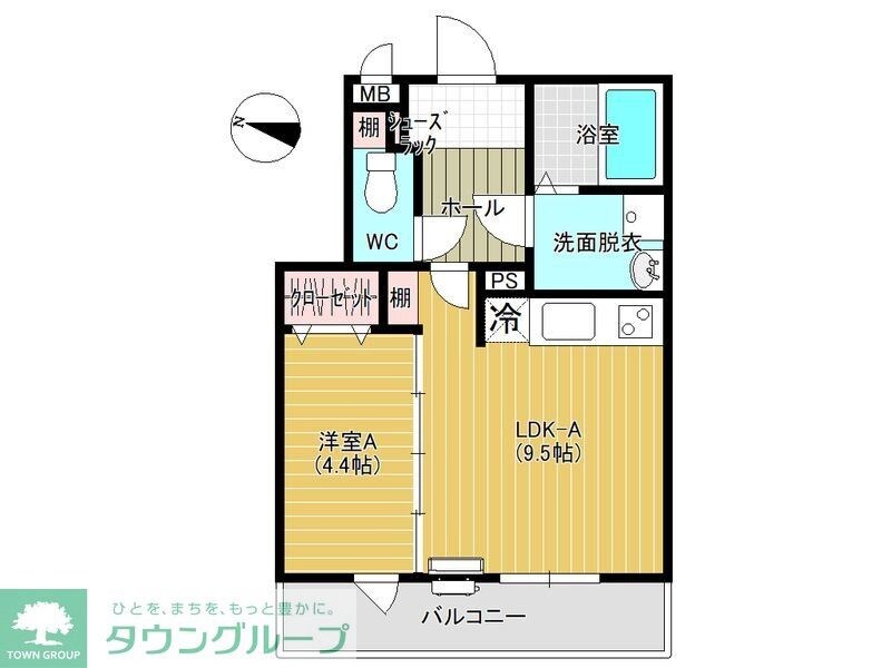 メゾンセリジエの物件間取画像