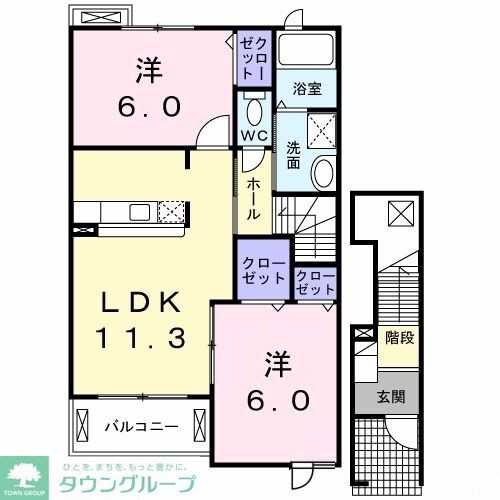 シティガーデンIIの物件間取画像