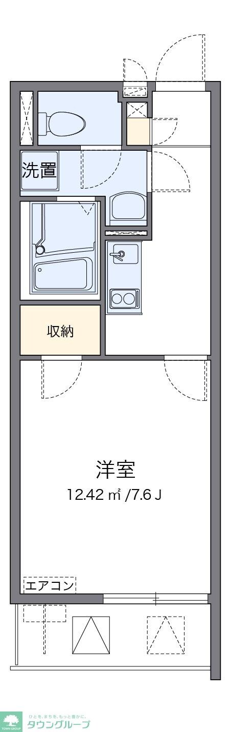 クレイノアミスターの物件間取画像