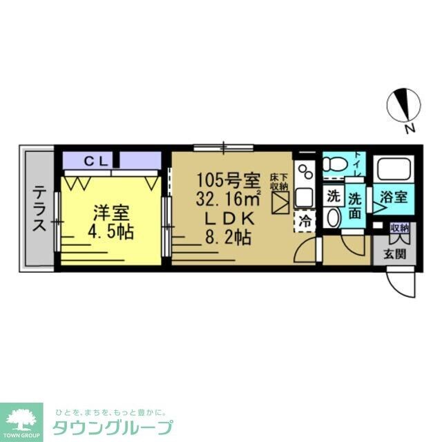 Village Luminousの物件間取画像