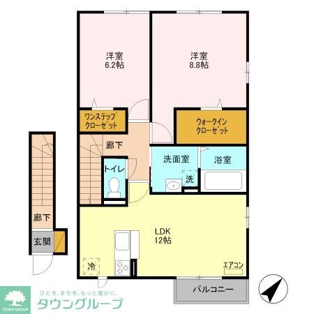 グリーンコート 参番館の物件間取画像