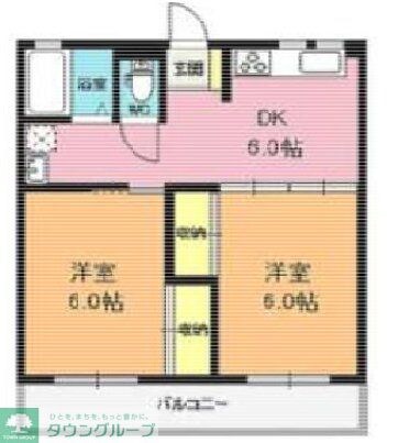 吉沢ビルの物件間取画像
