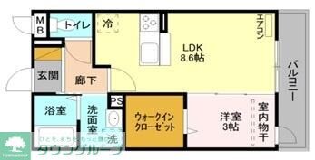 プレシャスガーネットの物件間取画像