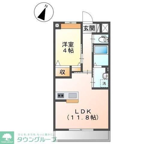 ベルグラース西大宮の物件間取画像