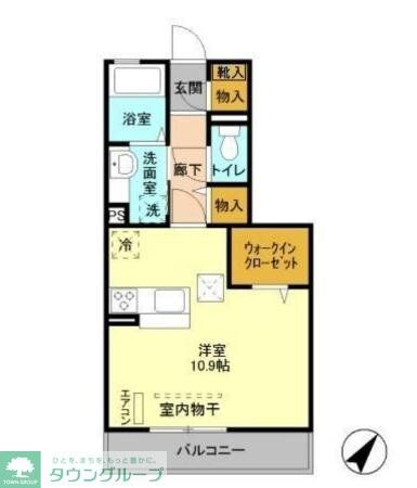 ボナール 一の鳥居の物件間取画像