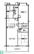 ヴァンテアンの物件間取画像