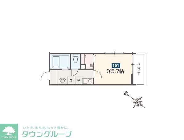 MELDIA東岩槻 駅前の物件間取画像
