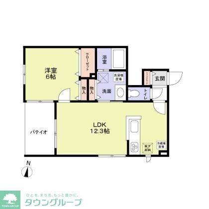 グラン パルクの物件間取画像
