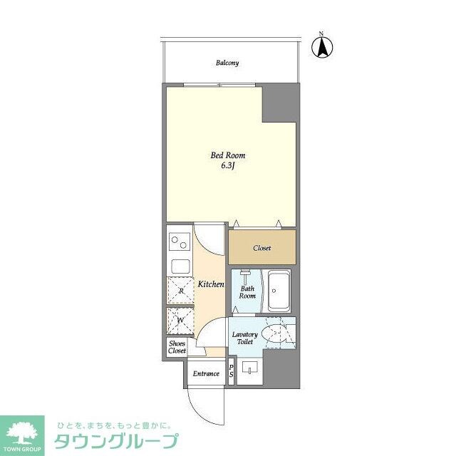 アルファコート草加2の物件間取画像