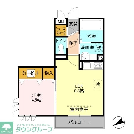 Tip Top Masukoの物件間取画像