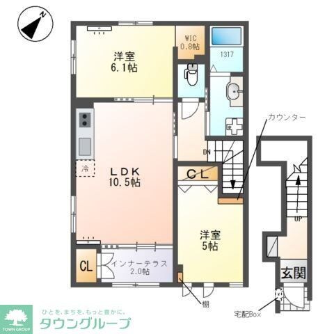 クレシア -Crecia-の物件間取画像