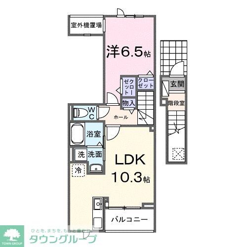 リシェールの物件間取画像