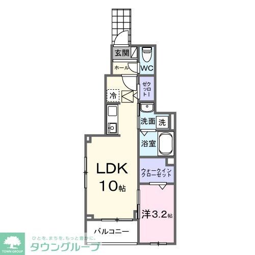 リシェールの物件間取画像