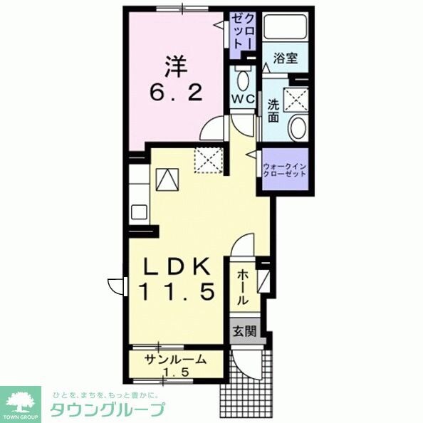 アルバヴィラの物件間取画像