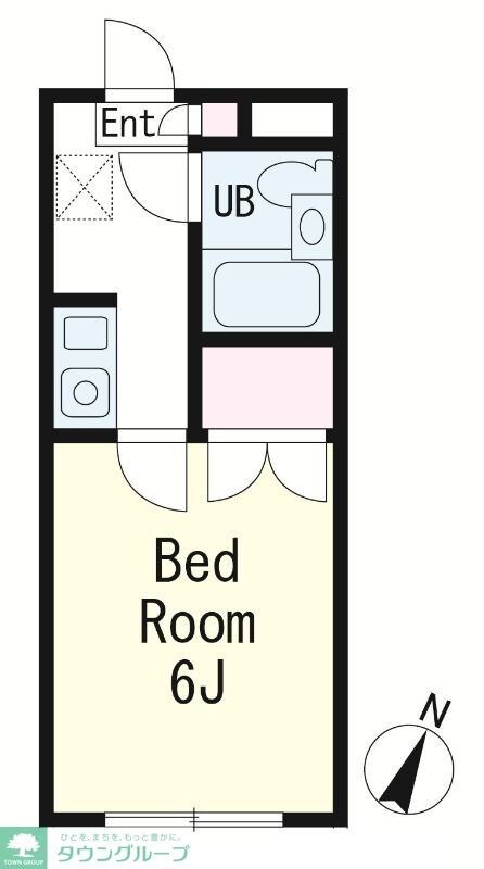 マロンハイツIIの物件間取画像