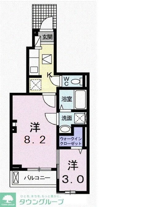 イリーデIIの物件間取画像