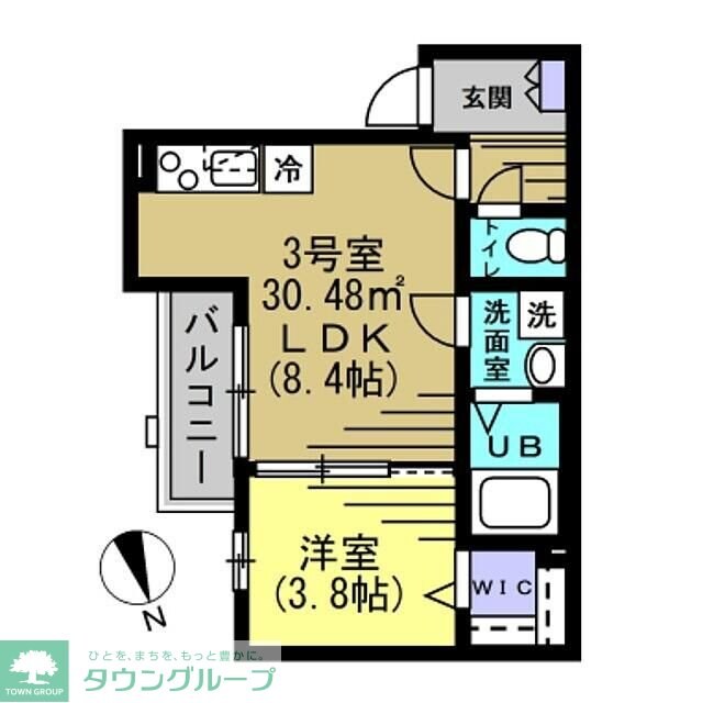 SK八潮の物件間取画像