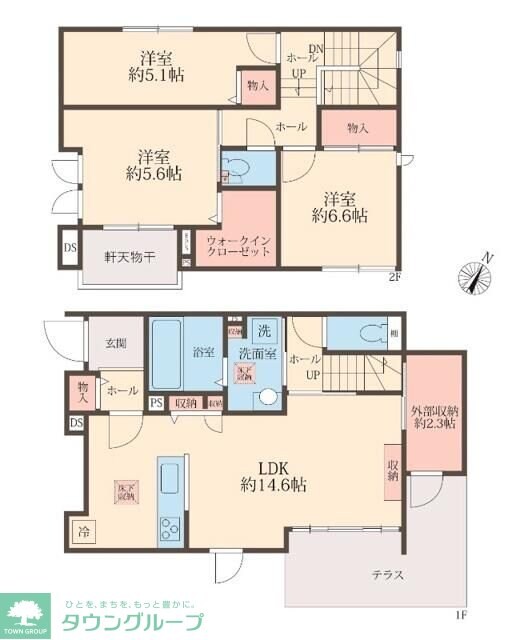 Grand Villaの物件間取画像