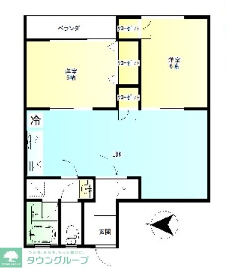 スターハイツ蒲生の物件間取画像