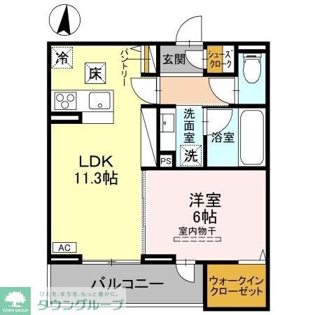 fortuna duoの物件間取画像