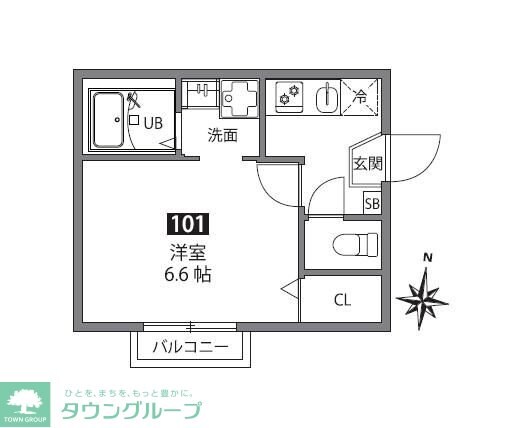 soraせんげん台の物件間取画像