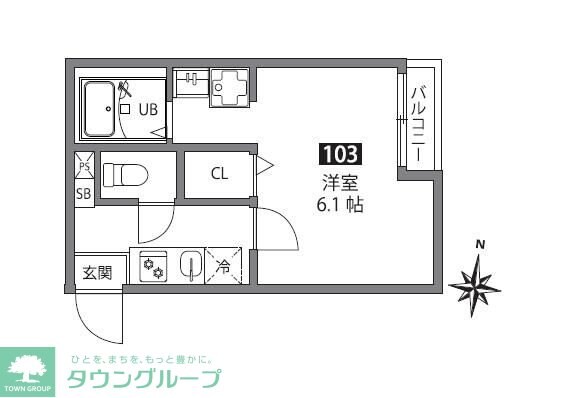 soraせんげん台の物件間取画像
