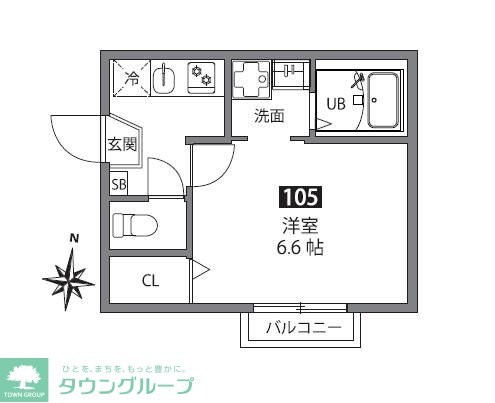 soraせんげん台の物件間取画像