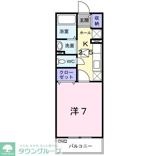 エレガンスの物件間取画像