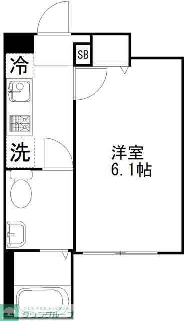 The Opalの物件間取画像