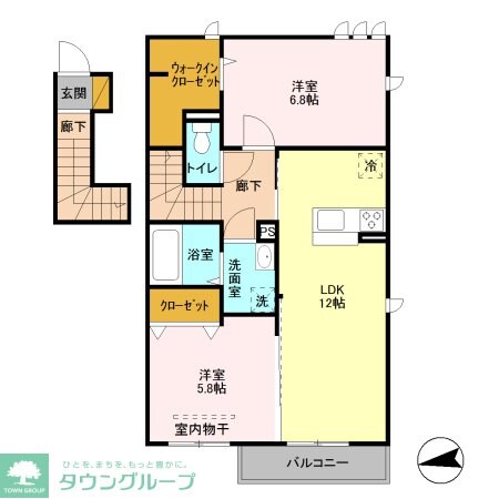 Beansの物件間取画像