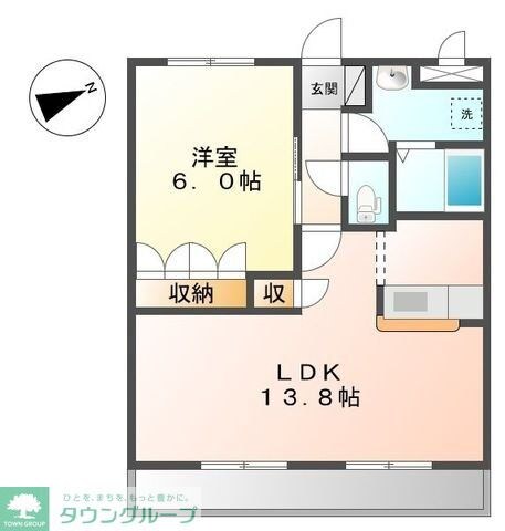 TIARA(ティアラ)の物件間取画像