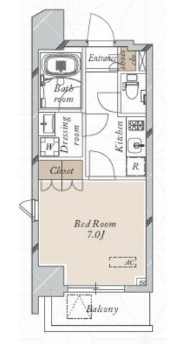 オープンブルーム川口の物件間取画像