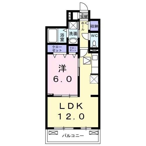 ヴェルミオンの物件間取画像