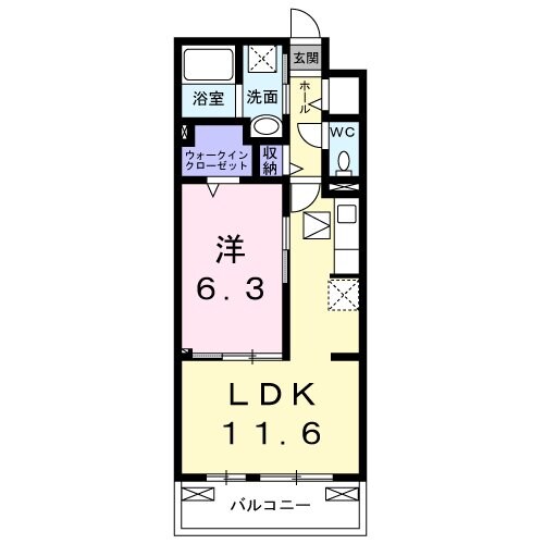 エクセレンス ジーニアスの物件間取画像
