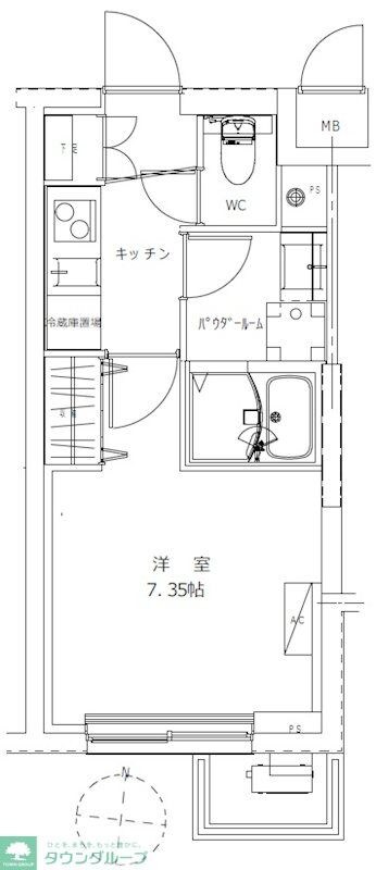 GENOVIA蕨の物件間取画像