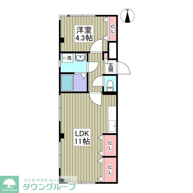 uハウスの物件間取画像