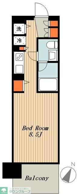 ブランシエスタ王子の物件間取画像