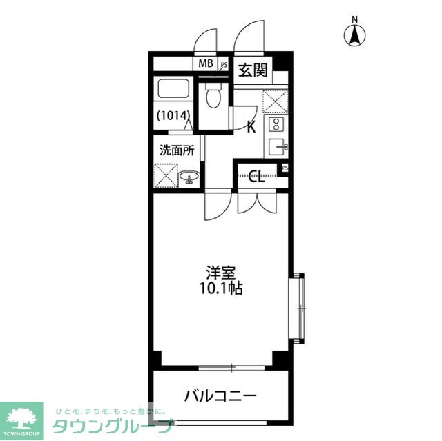 アンプルール フェール Surieの物件間取画像