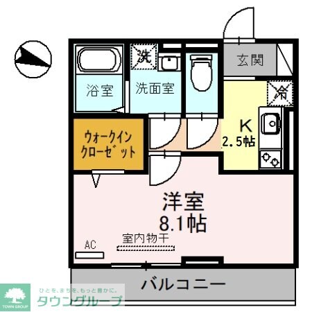 プルメリアの物件間取画像