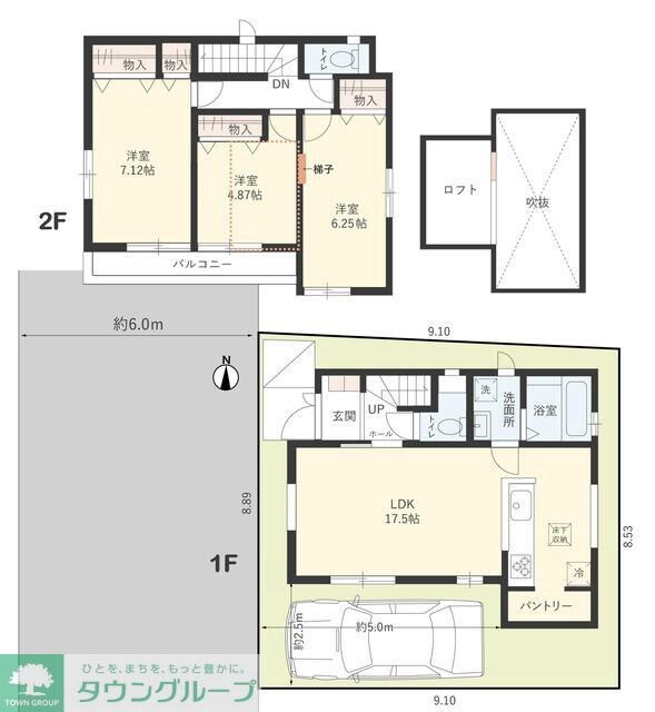 Sumai-to川口市本蓮01の物件間取画像