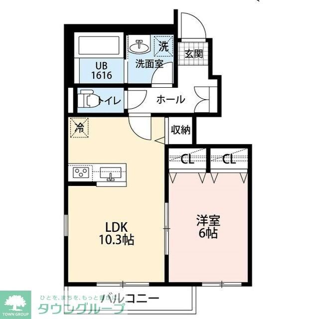 コントレイルIの物件間取画像