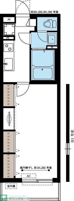 リブリ・Alba中浦和の物件間取画像