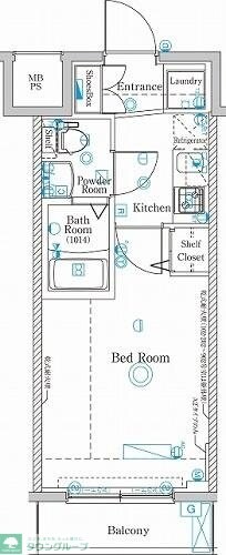 ラフィスタ川口の物件間取画像