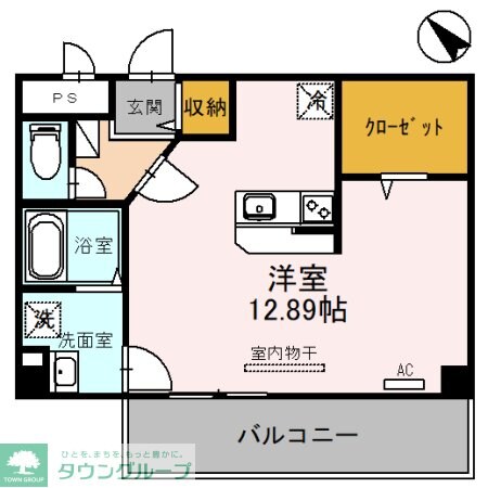 K・Uアイリスの物件間取画像