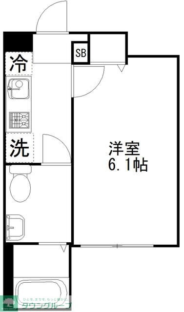 The Opalの物件間取画像
