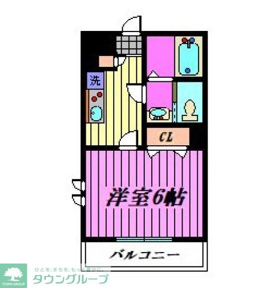 Will Noir坂下町の物件間取画像