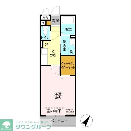 エステリアの物件間取画像