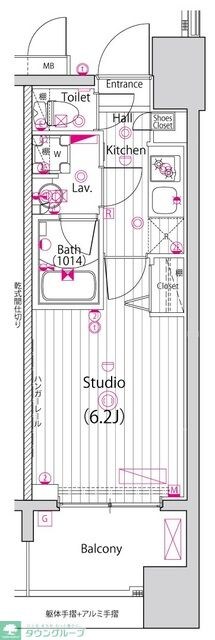 ガーラ・プレシャス川口並木の物件間取画像